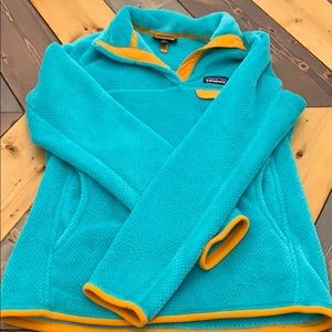 Teal Green Women’s Patagonia Pullover Size M